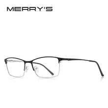 Load image into Gallery viewer, MERRYS DESIGN Men  Titanium Alloy Optics Glasses Male Ultralight Eye Myopia Hyperopia Prescription Eyeglasses S2041