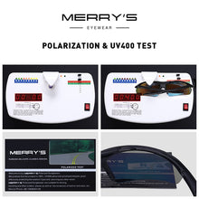 Carica l&#39;immagine nel visualizzatore di Gallery, MERRYS DESIGN Occhiali da sole polarizzati per sport all&#39;aria aperta da uomo Occhiali da mezza montatura maschili per la corsa Protezione UV400 S9023 