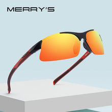 Carica l&#39;immagine nel visualizzatore di Gallery, MERRYS DESIGN Men Polarized Outdoor Sports Sunglasses Women Half Frame Goggles Glasses For Running UV400 Protection S9026