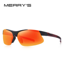 Carica l&#39;immagine nel visualizzatore di Gallery, MERRYS DESIGN Men Polarized Outdoor Sports Sunglasses Women Half Frame Goggles Glasses For Running UV400 Protection S9026
