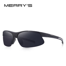 Carica l&#39;immagine nel visualizzatore di Gallery, MERRYS DESIGN Men Polarized Outdoor Sports Sunglasses Women Half Frame Goggles Glasses For Running UV400 Protection S9026