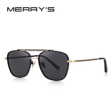 Load image into Gallery viewer, MERRYS DESIGN Men Polarized Square Sunglasses Male Eyewear 100% UV Protection S8180