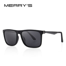 Load image into Gallery viewer, MERRYS DESIGN Men Polarized Square Sunglasses Male Eyewear Aviation Aluminum Legs 100% UV Protection S8250