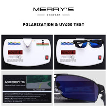 Load image into Gallery viewer, MERRYS DESIGN Men Polarized Sunglasses For Driving TR90 Legs UV400 Protection S8452N