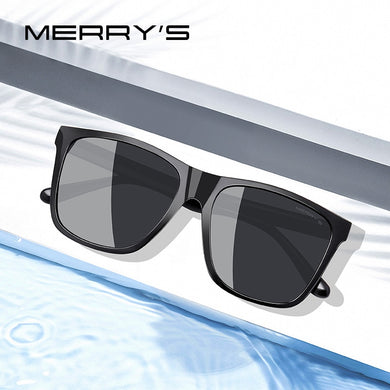 MERRYS DESIGN Men Polarized Sunglasses Male Driving Shades Classic Sun Glasses For Men Spuare Mirror Summer UV400 Oculos S3007
