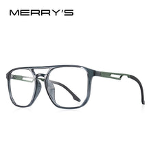 Load image into Gallery viewer, MERRYS DESIGN Men Sport Glasses Frame Aluminum Temple With Silicone Legs Myopia Prescription Eyeglasses S2101