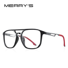 Load image into Gallery viewer, MERRYS DESIGN Men Sport Glasses Frame Aluminum Temple With Silicone Legs Myopia Prescription Eyeglasses S2101