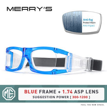 Load image into Gallery viewer, MERRYS DESIGN Men Sport Glasses Frame For Basketball Football Outdoor Sports Prescription Glasses Anti-fog Anti-impact S3035