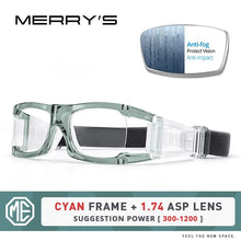 Load image into Gallery viewer, MERRYS DESIGN Men Sport Glasses Frame For Basketball Football Outdoor Sports Prescription Glasses Anti-fog Anti-impact S3035