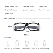 Load image into Gallery viewer, MERRYS DESIGN Men Sport Glasses Frame For Basketball Football Outdoor Sports Prescription Glasses Anti-fog Anti-impact S3035
