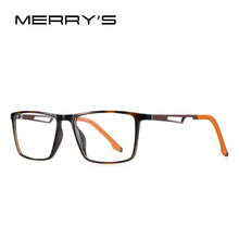 Load image into Gallery viewer, MERRYS DESIGN Men Sport Glasses Frame Myopia Prescription Eyeglasses Acetate Frame Aluminum Temple With Silicone Legs S2270