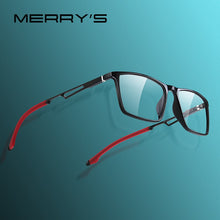 Load image into Gallery viewer, MERRYS DESIGN Men Sport Glasses Frame Myopia Prescription Eyeglasses Acetate Frame Aluminum Temple With Silicone Legs S2270