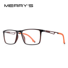Load image into Gallery viewer, MERRYS DESIGN Men Sport Glasses Frame Myopia Prescription Eyeglasses Acetate Frame Aluminum Temple With Silicone Legs S2270