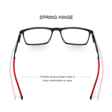 Load image into Gallery viewer, MERRYS DESIGN Men Sport Glasses Frame Myopia Prescription Eyeglasses Acetate Frame Aluminum Temple With Silicone Legs S2270