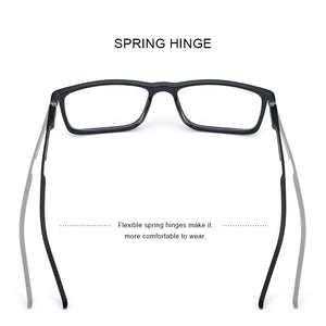 MERRYS DESIGN Men Sport Glasses Frames Acetate Frame Aluminum Temple With Silicone Legs Myopia Prescription Eyeglasses S2267