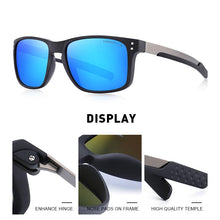 Load image into Gallery viewer, MERRYS DESIGN Men Spuare Polarized Sunglasses Male Driving Shades Alloy TR90 Flexible Legs UV400 Oculos S3117
