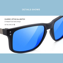 Load image into Gallery viewer, MERRYS DESIGN Men Spuare Polarized Sunglasses Male Driving Shades Alloy TR90 Flexible Legs UV400 Oculos S3117