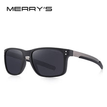 Load image into Gallery viewer, MERRYS DESIGN Men Spuare Polarized Sunglasses Male Driving Shades Alloy TR90 Flexible Legs UV400 Oculos S3117