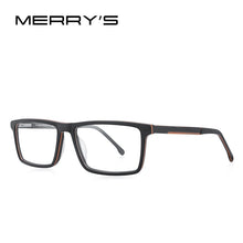 Carica l&#39;immagine nel visualizzatore di Gallery, MERRYS DESIGN Men Square Classic Glasses Frames Acetate Optics Frame  Prescription Glasses Frames Optical Eyewear S2944