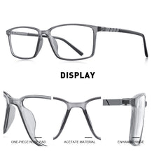 Load image into Gallery viewer, MERRYS DESIGN Men Square Frame Eyeglasses Myopia Prescription Optical Eyewear Acetate Frame S2205