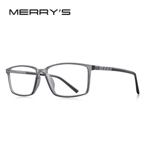 MERRYS DESIGN Men Square Frame Eyeglasses Myopia Prescription Optical Eyewear Acetate Frame S2205