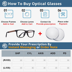 MERRYS DESIGN Men Square Glasses Male Myopia Prescription Eyeglasses TR90 Frame Titanium Alloy Legs S2033