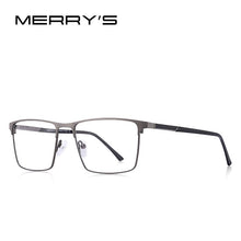 Carica l&#39;immagine nel visualizzatore di Gallery, MERRYS DESIGN Men Titanium Alloy Glasses Frame Business Style Male Square Ultralight Eye Myopia Prescription Eyeglasses S2057