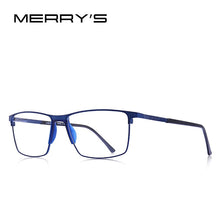 Carica l&#39;immagine nel visualizzatore di Gallery, MERRYS DESIGN Men Titanium Alloy Glasses Frame Business Style Male Square Ultralight Eye Myopia Prescription Eyeglasses S2170