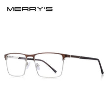 Carica l&#39;immagine nel visualizzatore di Gallery, MERRYS DESIGN Men Titanium Alloy Glasses Frame Business Style Male Square Ultralight Eye Myopia Prescription Eyeglasses S2057