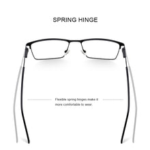 Carica l&#39;immagine nel visualizzatore di Gallery, MERRYS DESIGN Men Titanium Alloy Glasses Frame Business Style Male Square Ultralight Eye Myopia Prescription Eyeglasses S2057