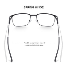 Carica l&#39;immagine nel visualizzatore di Gallery, MERRYS DESIGN Uomo Occhiali in lega di titanio Telaio Business Style Quadrato maschile Ultralight Eye Miopia Occhiali da vista S2179