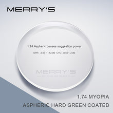 Carica l&#39;immagine nel visualizzatore di Gallery, MERRYS DESIGN Men Titanium Alloy Glasses Frame Business Style Male Square Ultralight Eye Myopia Prescription Eyeglasses S2057