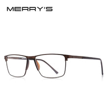 Carica l&#39;immagine nel visualizzatore di Gallery, MERRYS DESIGN Men Titanium Alloy Glasses Frame Male Square Ultralight Eye Myopia Prescription Eyeglasses S2001