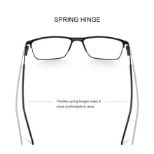 Carica l&#39;immagine nel visualizzatore di Gallery, MERRYS DESIGN Men Titanium Alloy Glasses Frame Male Square Ultralight Eye Myopia Prescription Eyeglasses S2001