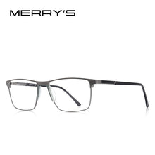 Load image into Gallery viewer, MERRYS DESIGN Men Titanium Alloy Glasses Frame  Male Square Ultralight Eye Myopia Prescription Eyeglasses S2001