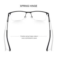 Carica l&#39;immagine nel visualizzatore di Gallery, MERRYS DESIGN Men Titanium Alloy Glasses Frame Half Optical Frame Myopia Prescription Optical Eyewear S2176
