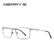 Carica l&#39;immagine nel visualizzatore di Gallery, MERRYS DESIGN Men Titanium Alloy Glasses Frame Male Square Ultralight Eye Myopia Prescription Eyeglasses Male Half Optical S2047