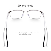 Carica l&#39;immagine nel visualizzatore di Gallery, MERRYS DESIGN Men Titanium Alloy Glasses Frame Male Square Ultralight Eye Myopia Prescription Eyeglasses S2032