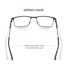 Load image into Gallery viewer, MERRYS DESIGN Men Titanium Alloy Glasses Frame Myopia Prescription Eyeglasses Optical Frame Business Style S2177