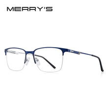 Carica l&#39;immagine nel visualizzatore di Gallery, MERRYS DESIGN Men Titanium Alloy Glasses Frame Optical Frame Business Style Myopia Prescription Eyeglasses S2178