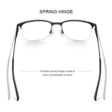 Carica l&#39;immagine nel visualizzatore di Gallery, MERRYS DESIGN Men Titanium Alloy Glasses Frame Optical Frame Business Style Myopia Prescription Eyeglasses S2178