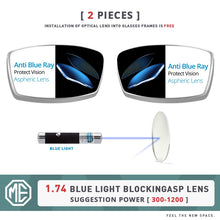 Carica l&#39;immagine nel visualizzatore di Gallery, MERRYS DESIGN Men Titanium Alloy Glasses Frame TR90 Legs Myopia Prescription Eyeglasses Optical Frame Business Style S2308