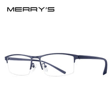 Carica l&#39;immagine nel visualizzatore di Gallery, MERRYS DESIGN Men Titanium Alloy Glasses Frame TR90 Legs Myopia Prescription Men&#39;s Eyewear Frames Business Style S2225
