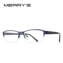 Carica l&#39;immagine nel visualizzatore di Gallery, MERRYS DESIGN Men Titanium Alloy Glasses Frame TR90 Legs Prescription Eyeglasses Optical Frame Business Style S2216
