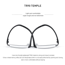 Carica l&#39;immagine nel visualizzatore di Gallery, MERRYS DESIGN Men Titanium Alloy Glasses Frame TR90 Legs Prescription Eyeglasses Optical Frame Business Style S2216