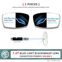 Carica l&#39;immagine nel visualizzatore di Gallery, MERRYS DESIGN Men Titanium Alloy Glasses Frames Prescription Eyeglasses Business Style Optical Frame TR90 Legs S2224