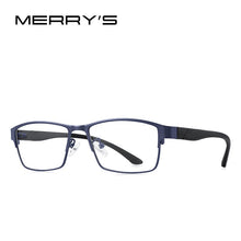 Carica l&#39;immagine nel visualizzatore di Gallery, MERRYS DESIGN Men Titanium Alloy Glasses Frames TR90 Legs Business Myopia Prescription Eyeglasses Optical Frame S2219