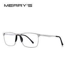 Carica l&#39;immagine nel visualizzatore di Gallery, MERRYS DESIGN Uomini Occhiali In Titanio Telaio Maschile Ultraleggero Occhio Quadrato Miopia Occhiali Da Vista TR90 Naselli S2003 