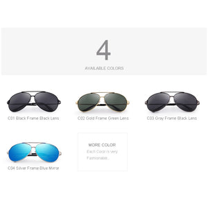 MERRYS DESIGN Men/Women Classic Aviation Polarized Driving Sunglasses 100% UV Protection S8008