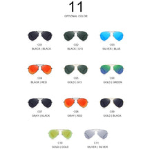 Carica l&#39;immagine nel visualizzatore di Gallery, MERRYS DESIGN Men/Women Classic Pilot HD Polarized Sunglasses Aviation Frame Titanium Memory Alloy Temple UV400 Protection S8153